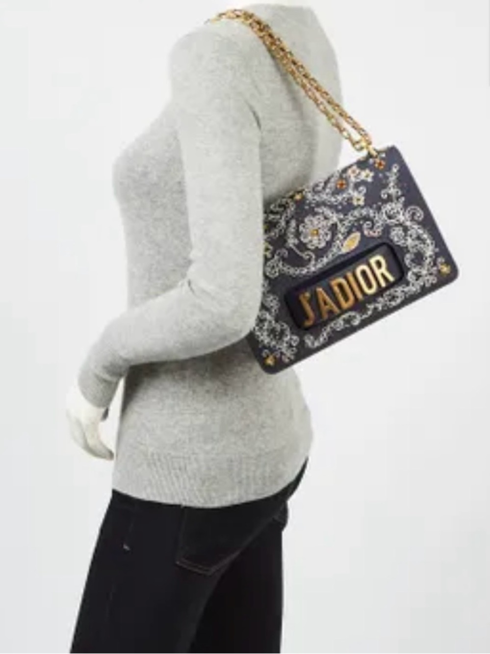 Dior J'ADIOR Embroidered Denim Bag - Limited Edition - Picture 14 of 14